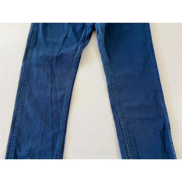 Gramicci Belted Waist Straight Leg Blue Jeans Men Small Utility Outdoor Gorpcore - Picture 6 of 16